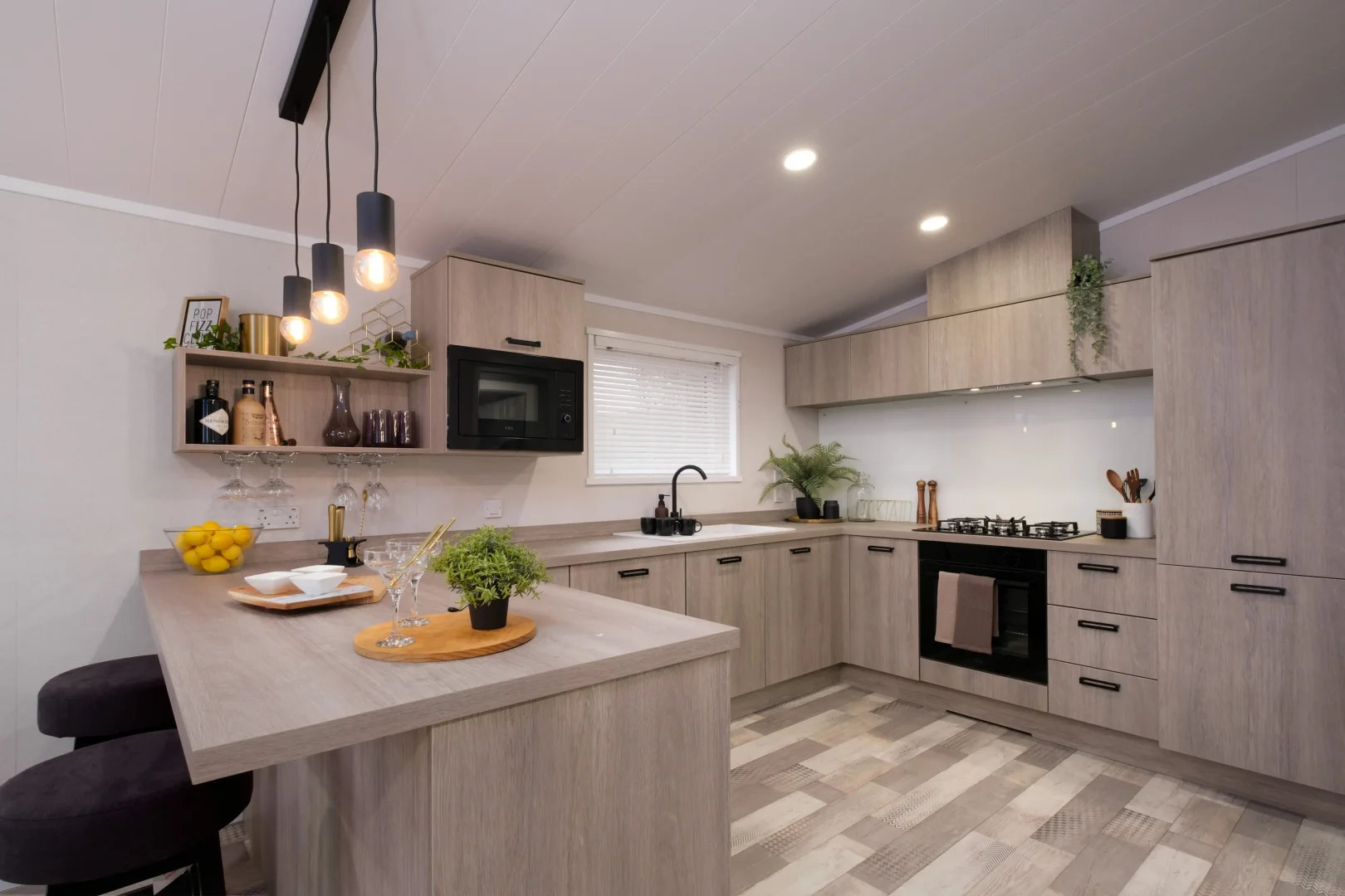 Interior of a residential park home