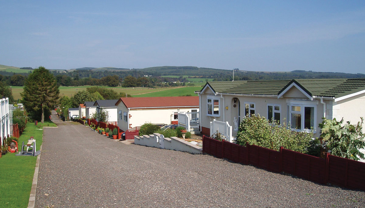 Residential park homes at Courthill