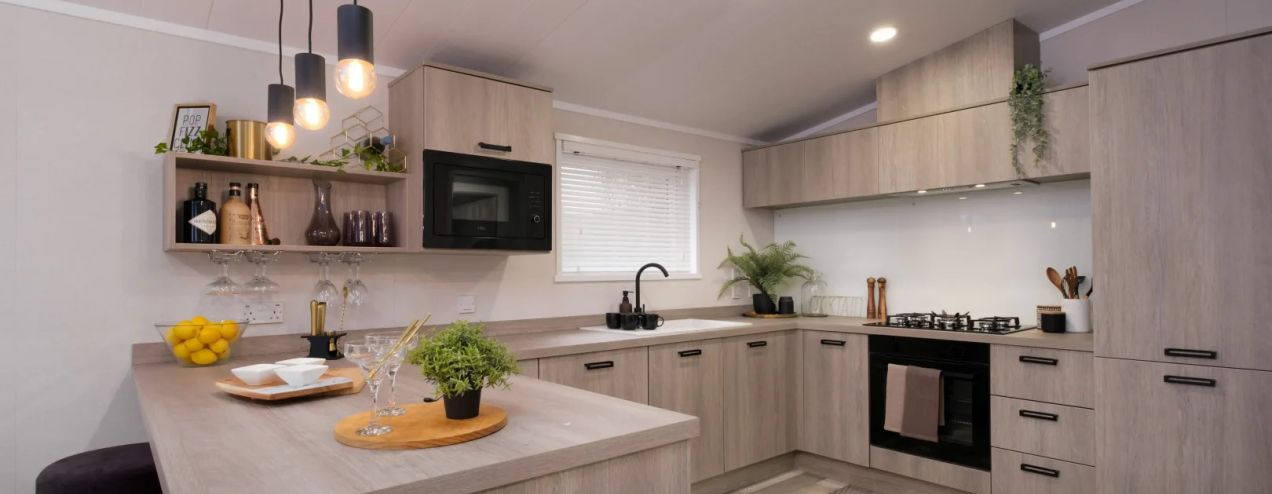 Interior of a residential park home