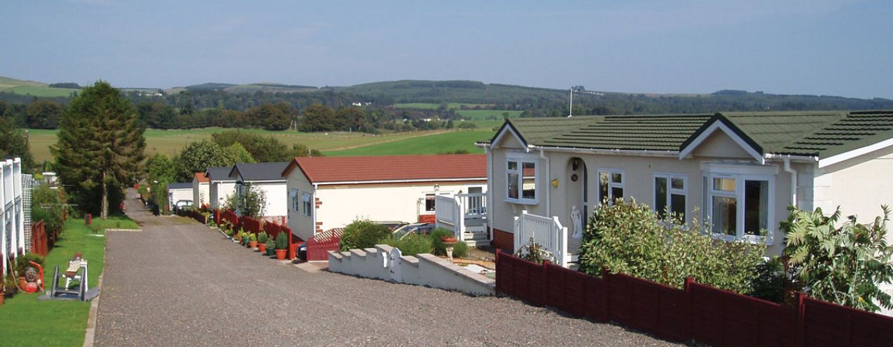 Residential park homes at Courthill